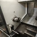 两台程泰GLS1500数控车床，8寸液压卡盘，12工位刀塔，.